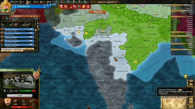 Let's Play Europa Universalis 3 III Divine Wind Bihar 07 HD смотреть онлайн