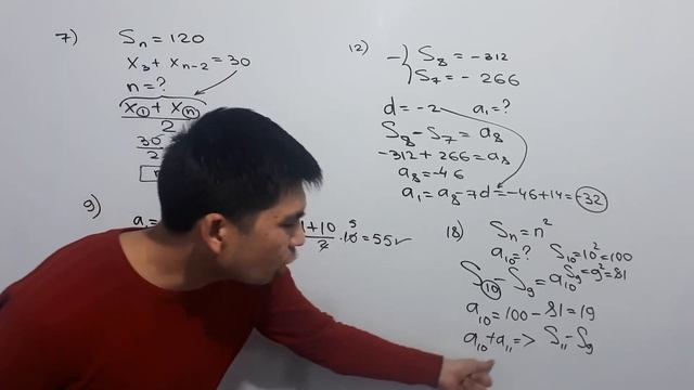 44-Dars. Arifmetik Progressiyaning Dastlabki N Ta Hadi Yig'indisi