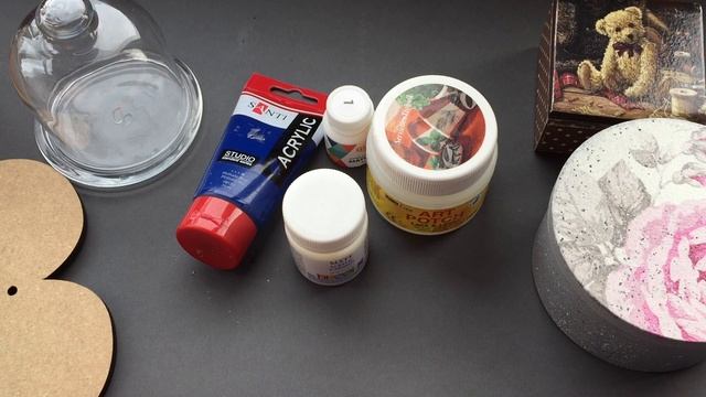 Уроки декупажа. Инструменты и материалы для декупажа. Клей, краска, лак, салфетки и декупажные карт смотреть онлайн