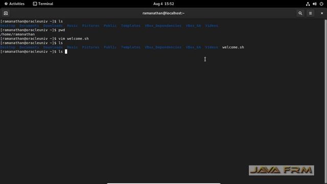 How to create and execute shell script on Oracle Linux 9 смотреть онлайн