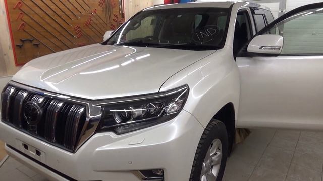 TOYOTA LAND CRUSER PRADO 2020г. установка PANDORA VX-4G (мягкая посадка, опция!) смотреть онлайн