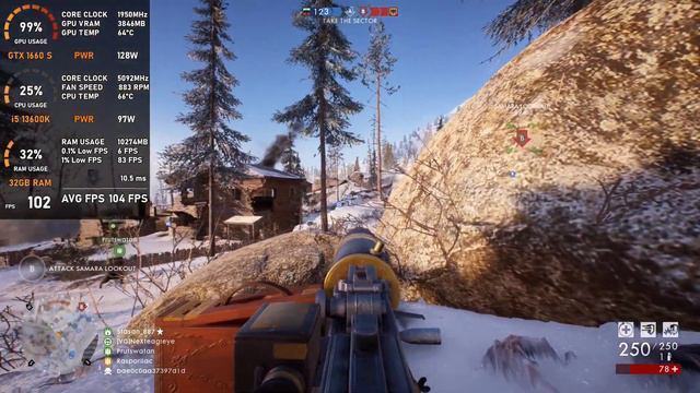 GTX 1660 SUPER  Battlefield 1 - 1080p Tested in Late 2023