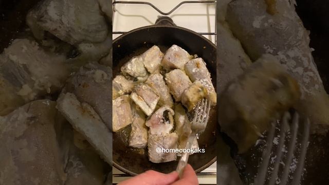 Рыба ? в сметанном соусе! #хочуврек #вкусно#готовимдома