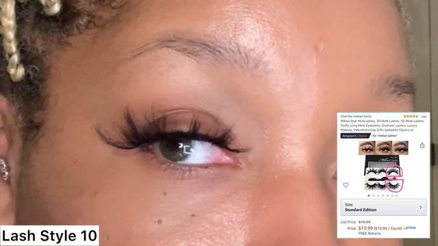 Amazon Mink Lashes Try On Review 25mm Lashes 20mm| 18mm|16mm Eyelashes Haul 2020 Best Amazon Lashes