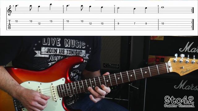 How to play Leave a Light on Guitar Lesson Tom Walker смотреть онлайн