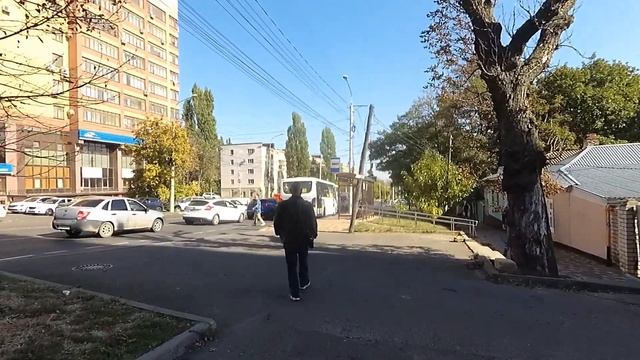 Снег нас только попугал. Осенняя прогулка от школы №1 до сквера Декабристов по Мира и Маяковского.