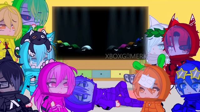 Among us react to play our little game Part 1 | AMONG US 3D смотреть онлайн
