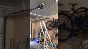 Замена привода на Секционных воротах Дорхан