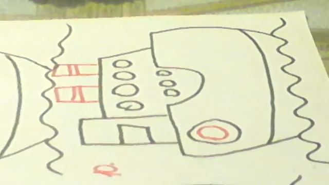 How to draw a steamer for kids. Step by step. Как нарисовать пароход легко, пошагово. смотреть онлайн