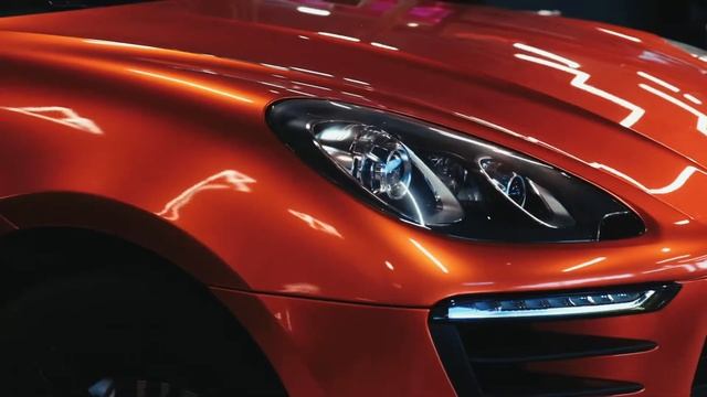 Porsche Macan - Paprika Orange смотреть онлайн