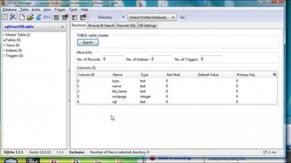 SQLite 03: Importing EXCEL into SQLite