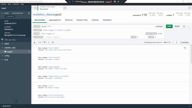 Membuat Query di MongoDB (Aggregation, Filter, Sort, dll) смотреть онлайн