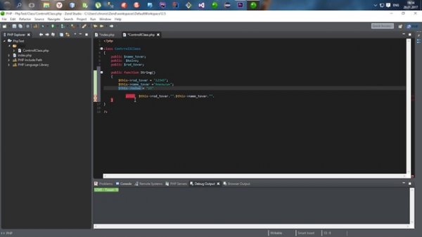 Основа, методы и классы PHP