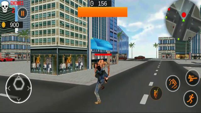Chitty 2.0 Simulator Chitty Robot Rope Hero Crime Simulator Android Gameplay смотреть онлайн
