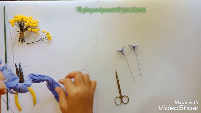 EP: 177 Margaret flower purple How to make nylon flower by ployandpoom смотреть онлайн
