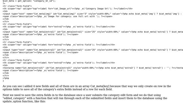 Wordpress: Add custom field to Category (4 Solutions!!) смотреть онлайн