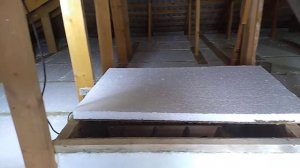 Утепление чердака пенопластом. Часть№2 Завершение.