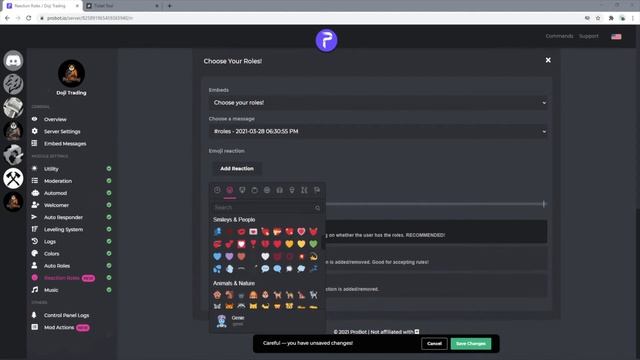 Discord Server Set Up with Probot (Reaction Roles) and Tickettoolz (Ticket System) смотреть онлайн
