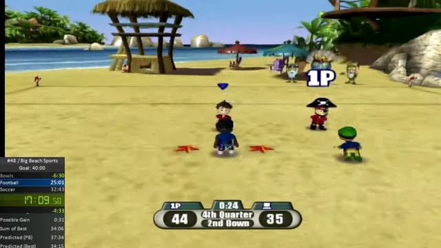 Big Beach Sports Speedrun [Former World Record] 34:53! смотреть онлайн