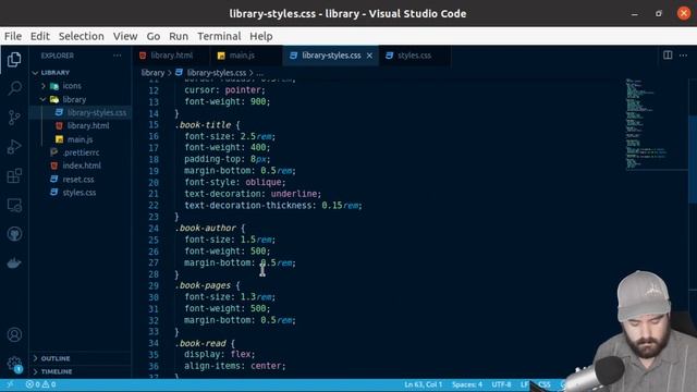 The Odin Project, a Walkthrough of the Library App смотреть онлайн