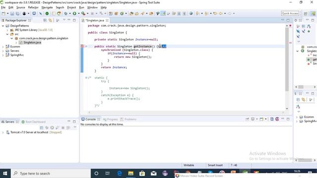 Details discussion of singleton pattern with real life use смотреть онлайн