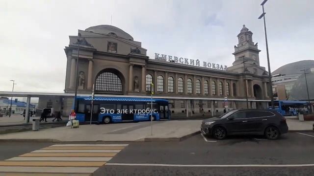 Прогулки по Москве. Свободная прогулка возле Киевского вокзала. Площадь Европы. ТЦ Европейский смотреть онлайн