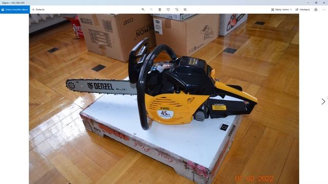 Pilarka DENZEL 4516 Pierwsze Starcie! Odcinek 2/2.