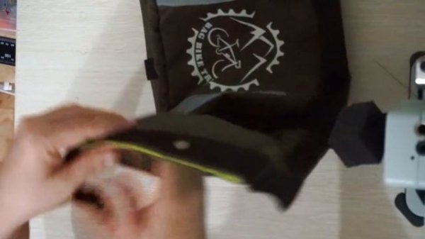 Обзор. Сумка на руль для велосипеда. Overview. Handlebar bag for a bicycle.