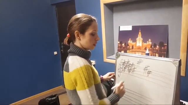 Сольфеджио, нотная грамота для взрослых. Как научиться определять все тональности легко и просто?! смотреть онлайн