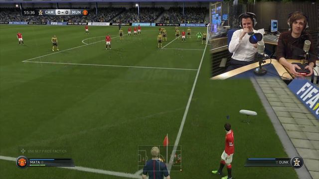 FA CUP CHALLENGE! Cambridge vs Manchester United on FIFA 15 смотреть онлайн