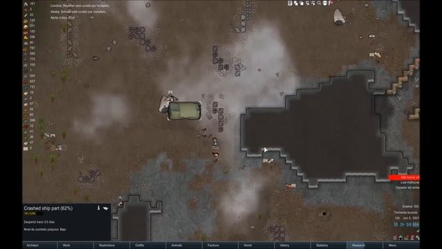 Rim World - Episodio 24 -  Por Fin Destruimos Las Naves!