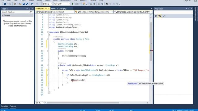 C# Tutorial - Encode and Decode QR Codes - Sathiyaraman смотреть онлайн