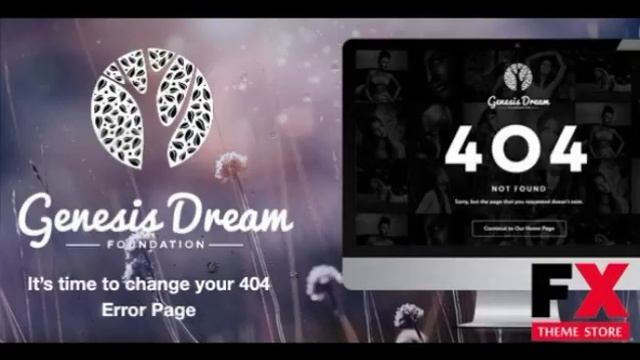 Preview Genesis Dream - Responsive 404 Error HTML5 смотреть онлайн