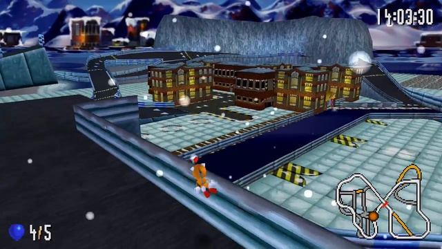 Sonic R - IMPOSSIBLE Get 5 Balloons game! смотреть онлайн