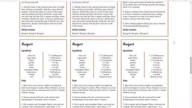 Recipes! Pull data from JSON file смотреть онлайн
