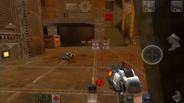 Quake 2 Android прохождение уровень 1 смотреть онлайн