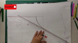 Выкройка с рукавом РЕГЛАН _легкий крой туники.