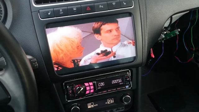 Матрица 10,1 дюйма в VW POLO седан смотреть онлайн