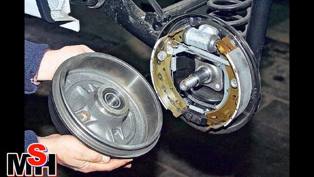Как снять тормозной барабан не сломав его? смотреть онлайн