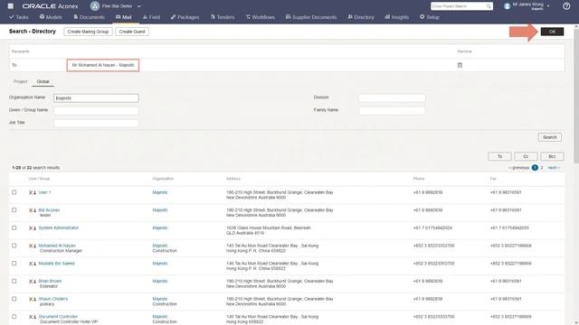 5.2.2 - Inviting others to a project || Oracle ACONEX Complete Course смотреть онлайн