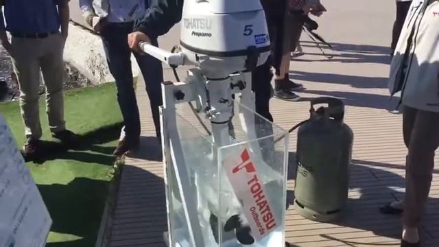 Презентация Tohatsu MFS5C LPG S пропан смотреть онлайн