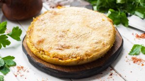 🥧 Постный заливной пирог с капустой - рецепт вкусной выпечки без дрожжей