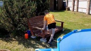 Море на даче! Каркасный бассейн 305х76 - обзор, эксплуатация...