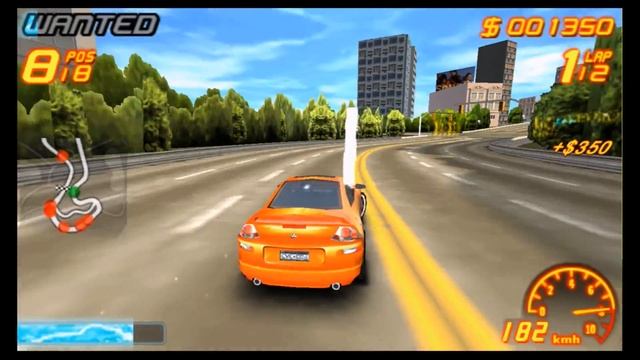 Asphalt: Urban GT 2 PSP Gameplay смотреть онлайн