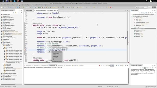 Request 13 part 1 (LibGDX) - Interpolation смотреть онлайн