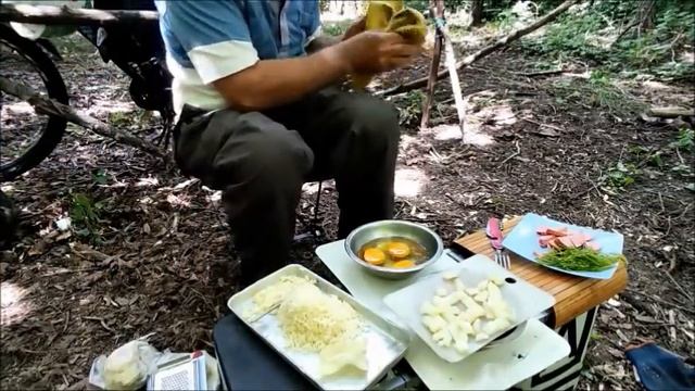 Пицца с лаваша на Лесной Вело Кухне .. смотреть онлайн