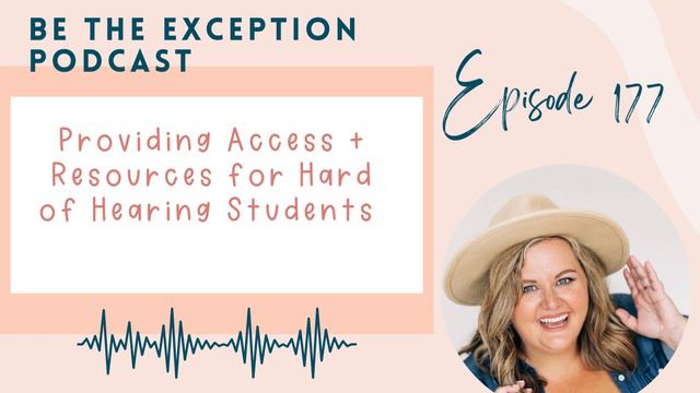 Providing Access + Resources for Hard of Hearing Students смотреть онлайн
