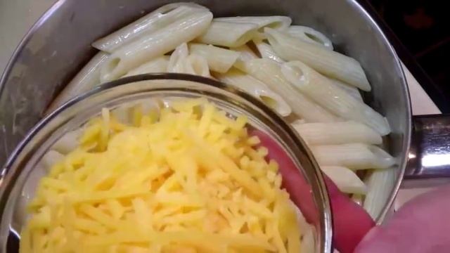 МАКАРОНЫ С СЫРОМ И БЕКОНОМ видео рецепт # 8 смотреть онлайн