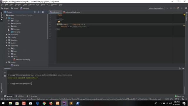 Laravel Routes and Controllers смотреть онлайн