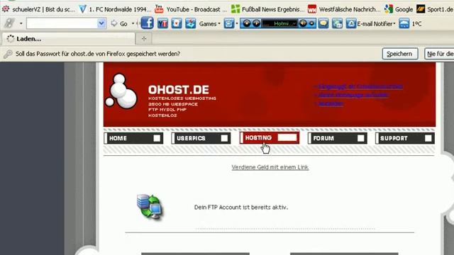 Activating of FTP-Server and MySQL Datenbank.avi смотреть онлайн